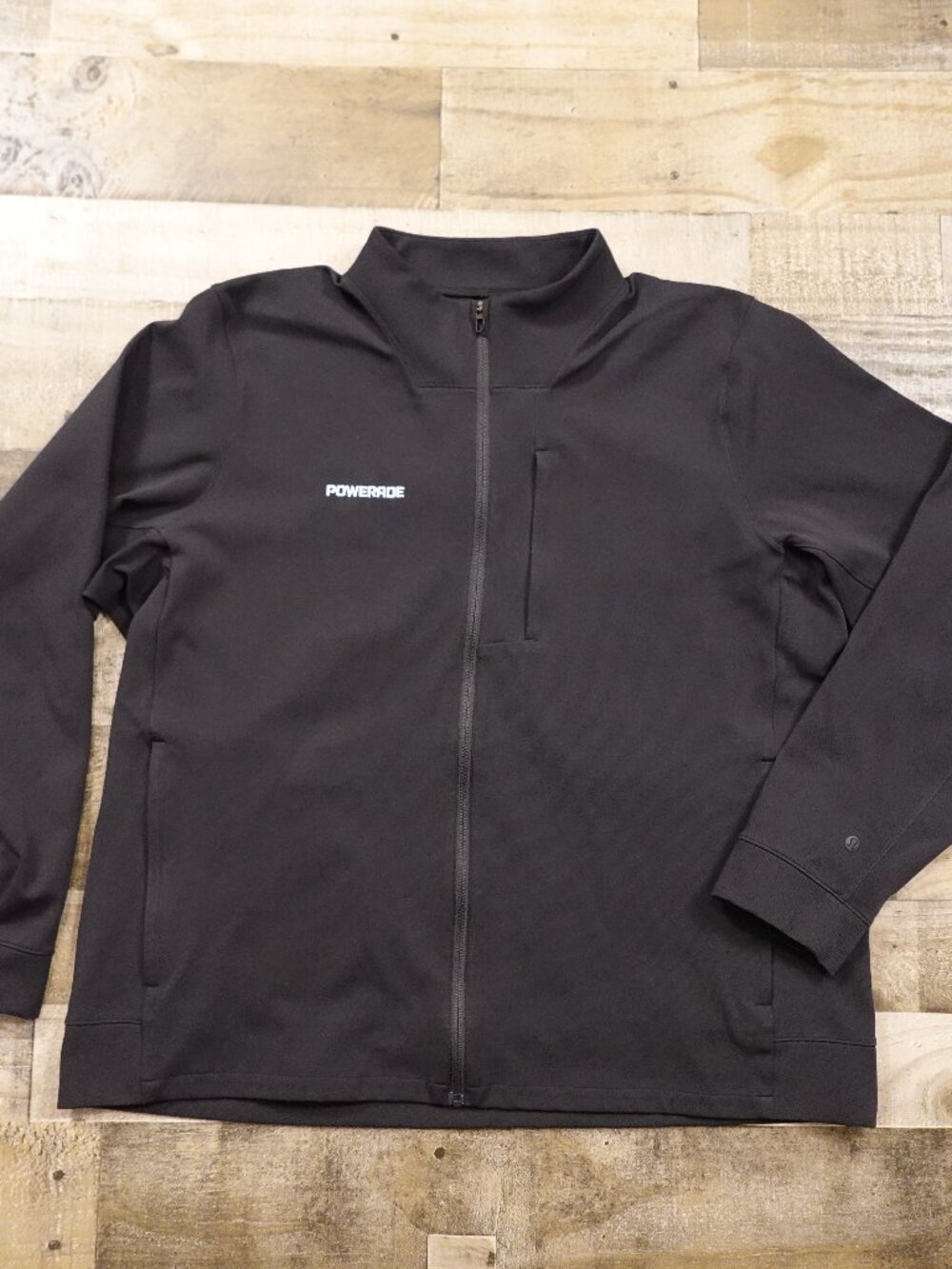 Lululemon Sojourn‎ Jacket Men’s 3XL Black Full Zip Athleisure Training
